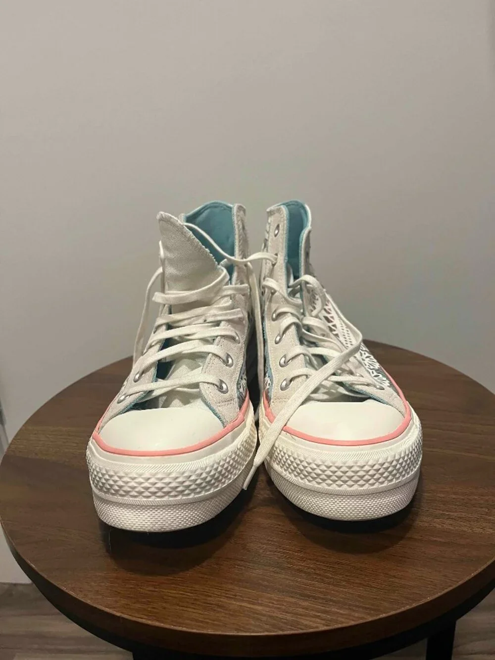 Converse Chuck Taylor All Star Lift Day of the Dead W10.5: Worn Twice
